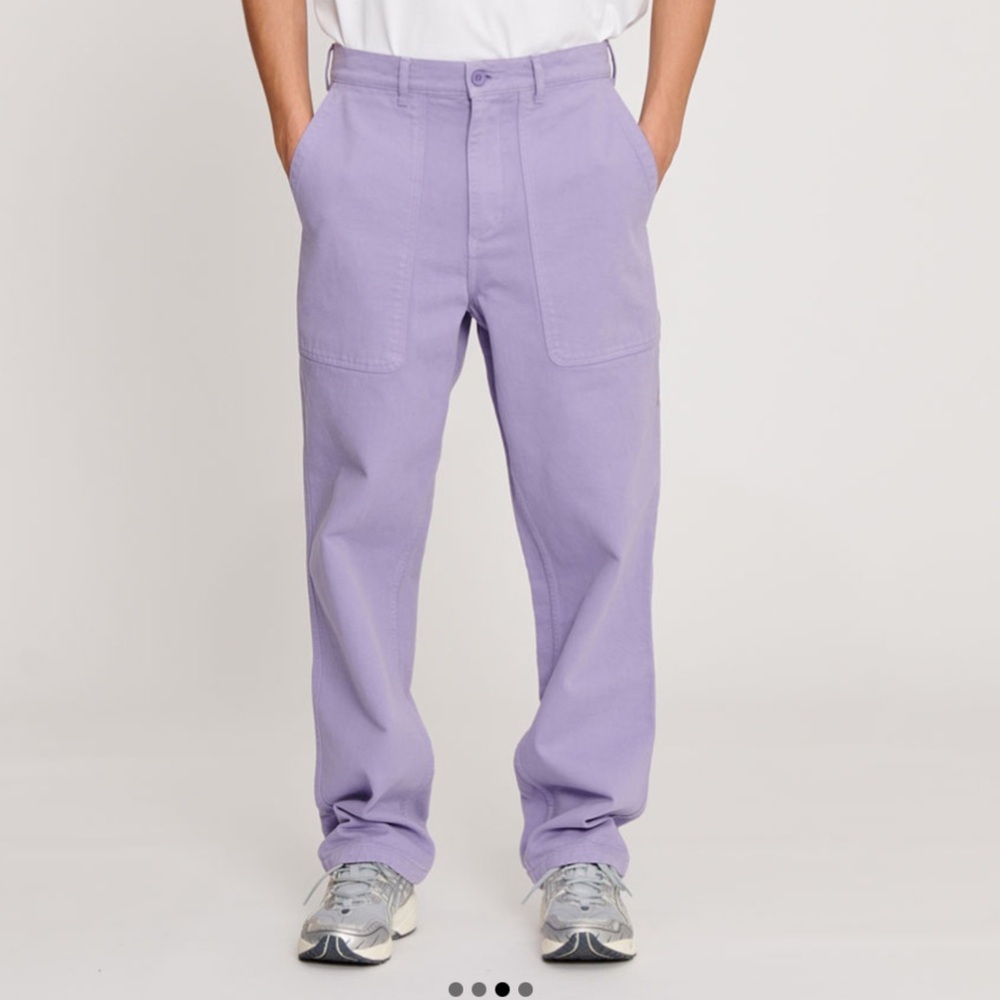 Palmes Purple Haze Cargo Broom Trousers